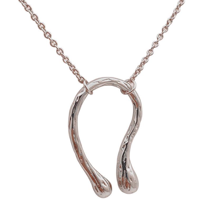 

SAV Fairy Цепочка на ключицу с покрытием из 18-каратного золота Женские ожерелья Простой ветер