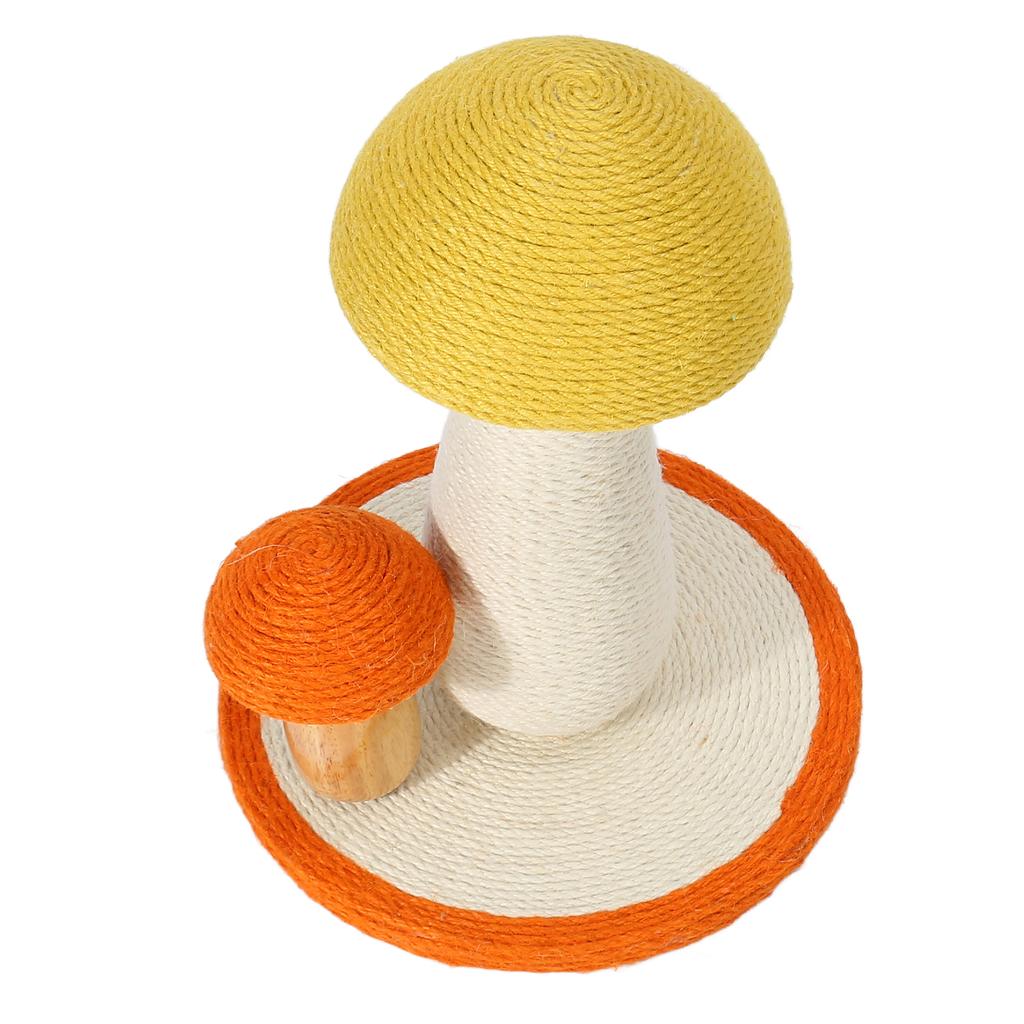 Katzenkratzbaum Krallenwetzen Interaktiv Pilzform Sisal Kätzchen Klettern Kratzer für