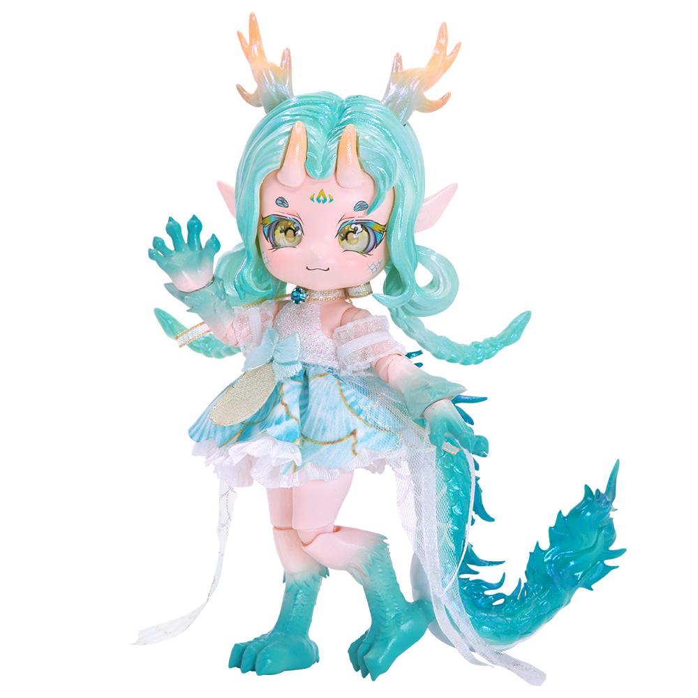 DBS  MAYTREE 14cm Ancient Beast Doll OB11 Doll BJD Collectible Animal Style Kawaii Toy Birthday Gift Series