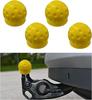 4PCS Rear trailer ball protective Cap - RV Trailer automatic Pull rod cover - durable head cover for trailer connector