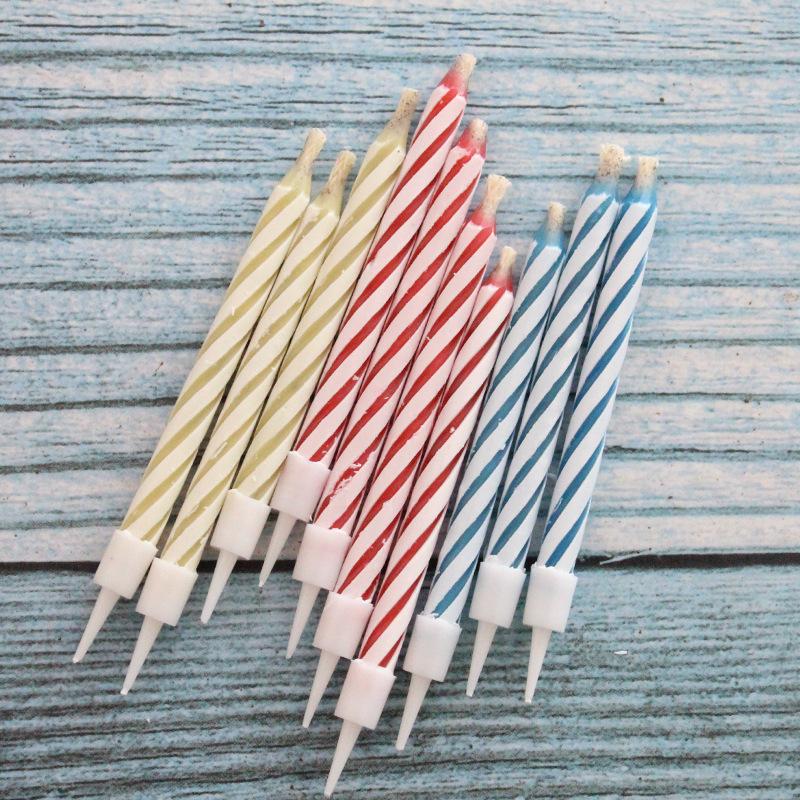 New Birthday Blowout Candle Magic Creative Funny and Interesting Party Rekindled Colored Threaded Candle