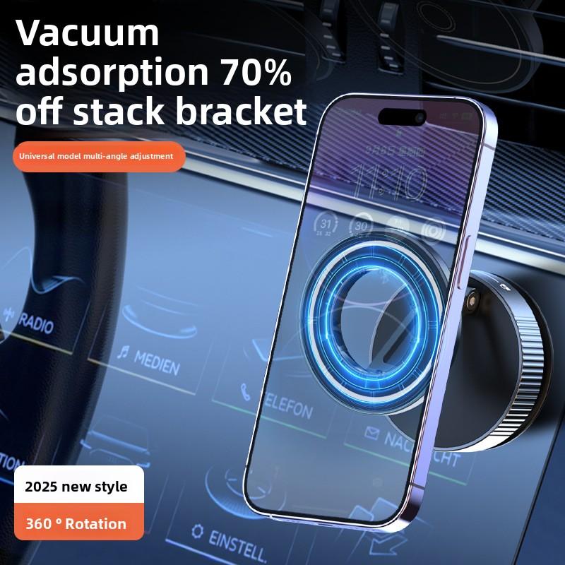 Zinc Alloy Vacuum Adsorption Mobile Phone Car Support Frame Car Navigation Bracket Suction Cup Bracket