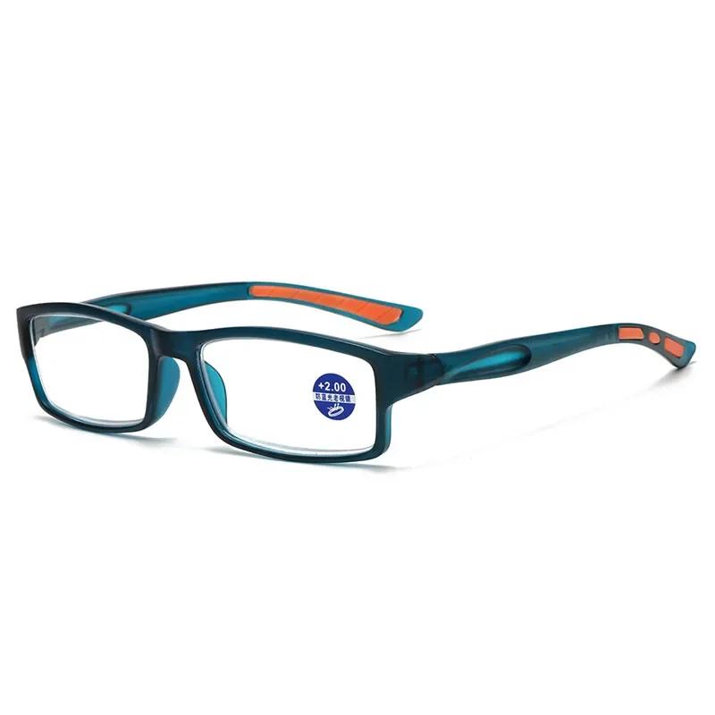 

Новые очки для чтения женские спортивные очки с защитой от синего света модные мужские очки с маленькой оправой очки для борьбы с пресбиопией и гиперметропией +1,0 до +4,0 +4.0