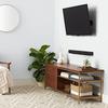 Amazon Basics TV Wall Mount, Tilt, Heavy Duty, for TVs 94cm-203cm, Holds Up To 54kg, Black