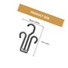 12Pcs Double Hook Shoe Drying Racks Plastic Shoes Hangers Sturdy Organizer for Slippers Sandals Shoe Drying Hook