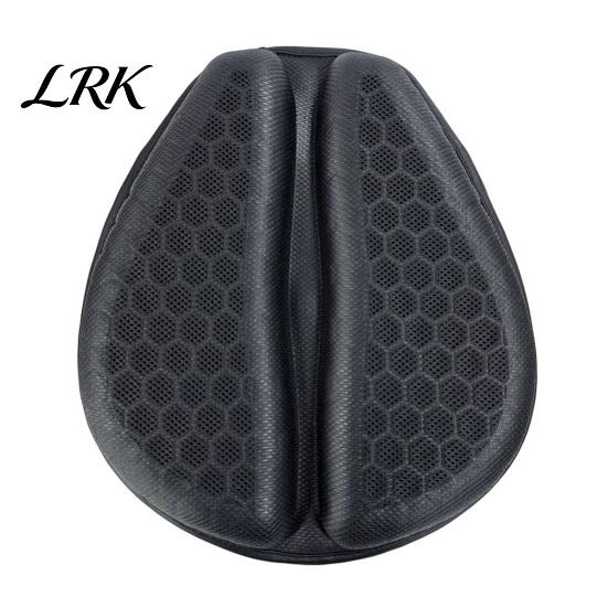 Shock Absorbing Bike Seat Motorcycle Gel Cushion, Universal Electric Scooter Comfort Pad, Waterproof Ergonomic Pad UV Protection Cover for Delivery