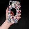Glitter Rhinestone Phone Case For VIVO Y39 Y58 Y78 Y27S Y77T Y17S Y27 Y22 Y21 Y20 Y19S 4G 5G Bling Crystal Floral Jeweled Cover