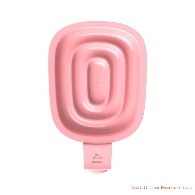 Система приучения кошек к туалету со съемным лотком Система приучения кошек к туалету для путешествий и дома Практичный туалет для питомцев