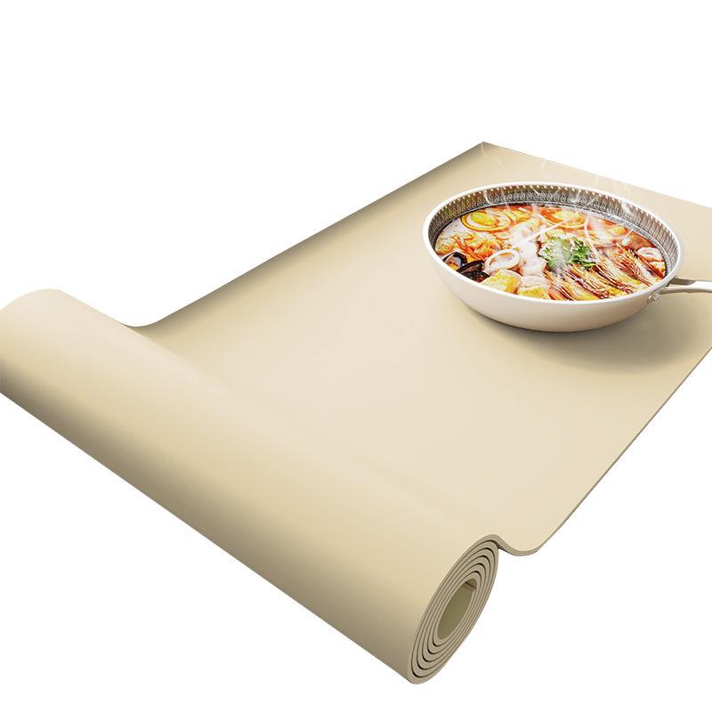 High-Temperature Resistant Silicone Stove Mat, Waterproof & Anti-Scald, Cuttable To Irregular Shapes, Thick Dining Table Protector.