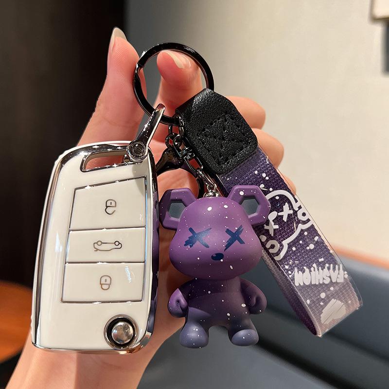 High-Grade Key Case for Volkswagen Passat 17-18 Models - Unisex Design