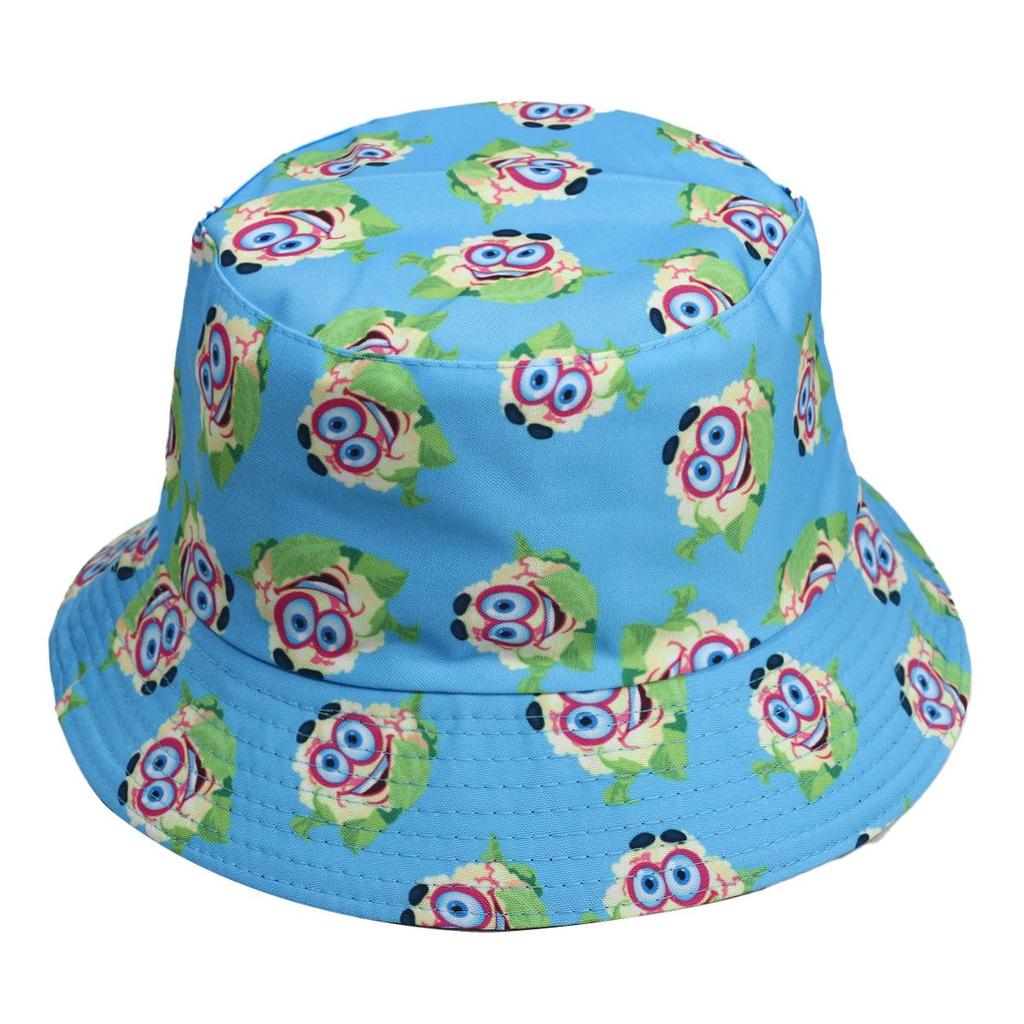 2026 Lemon Pattern Reversible Bucket Hat for Men & Women – Summer Sun Protection