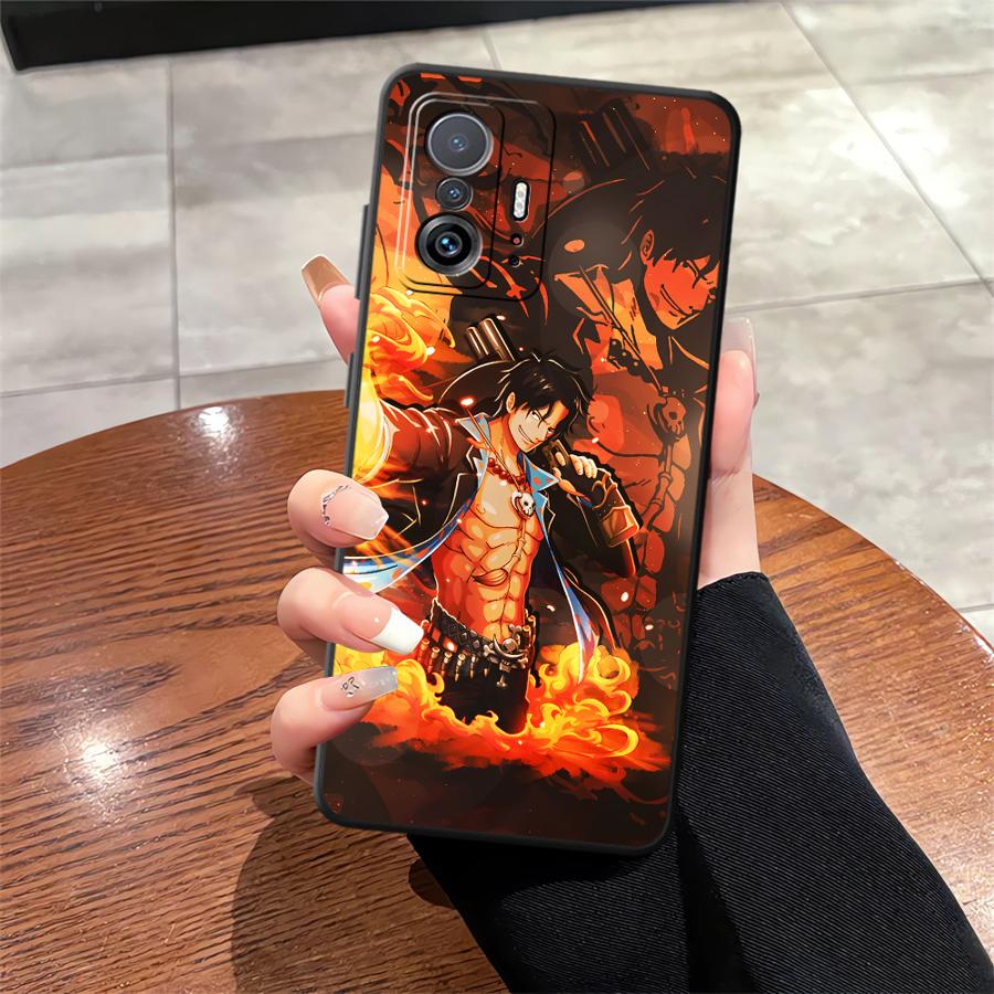Cool Luffy ACE Phone Cover Case for Xiaomi Mi 10T 11T 14 Pro 13 10 11 13 Lite 9T 9 CC9Pro