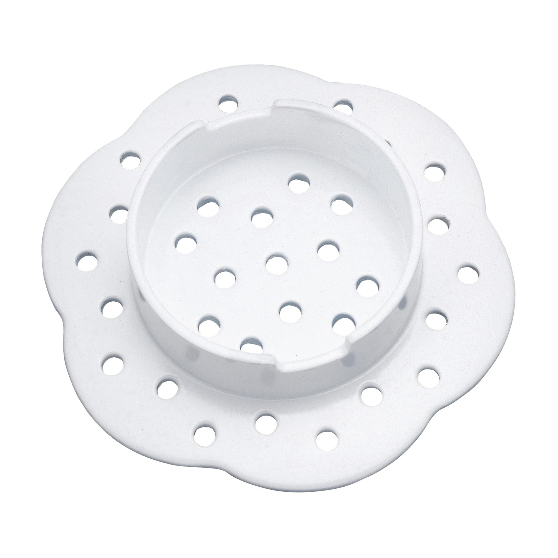 

Пароварка керамическая Kai Corporation KAI с крышкой-каплей 16 см, пригодна для микроволновой печи и посудомоечной машины, KAI KITCHEN Сделано в Японии DH8072 белый