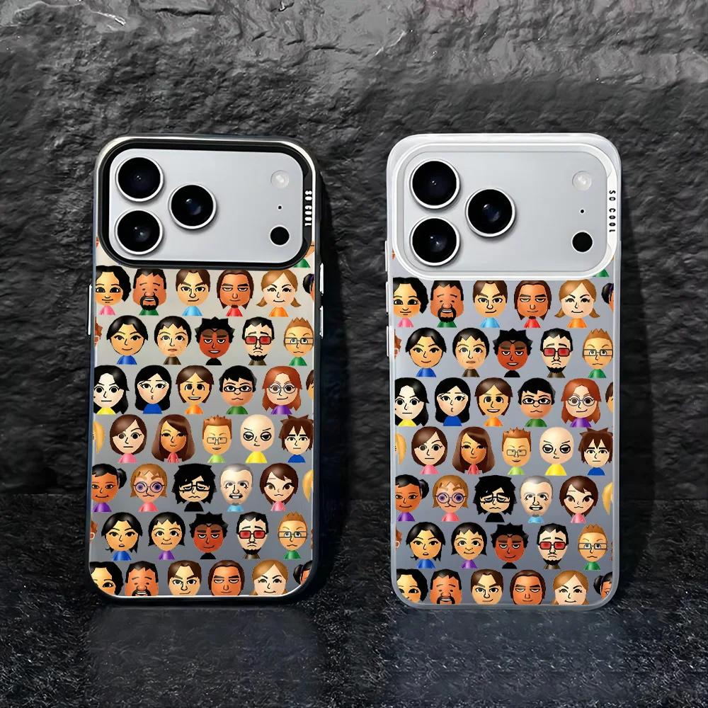 Full Screen Character Personalized Cute Phone Case for iPhone 17 AIR 16E 15 14 13 12 11 PRO MAX MINI XSMAX XR 7 8 PLUS Y2K Cover