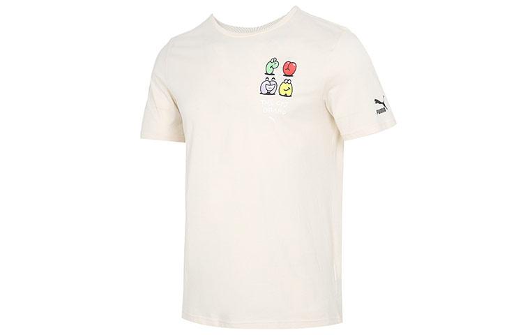 PUMA Men s Lifestyle Series T Shirt Men s Beige 532612-75 M