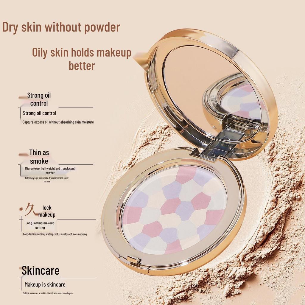 Moonlight Iridescent Setting Powder: Monet Garden Contour & Concealer Loose Powder