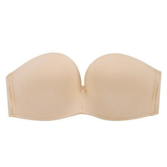 Lace Miracle Strapless Non-Slip Invisible Push-Up Bra