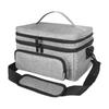 Medicine Organiser Bag with Adjustable Compartments Reflective Strips for Daily Medicine Storage and Emergency Use