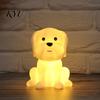Decorative Desk Lamp for Kids Cute Animal Night Light Kids, Rabbit Bear Deer Cat Dog Birthday Gifts Boys Girls Shape LED Bedside Lamp, Soft