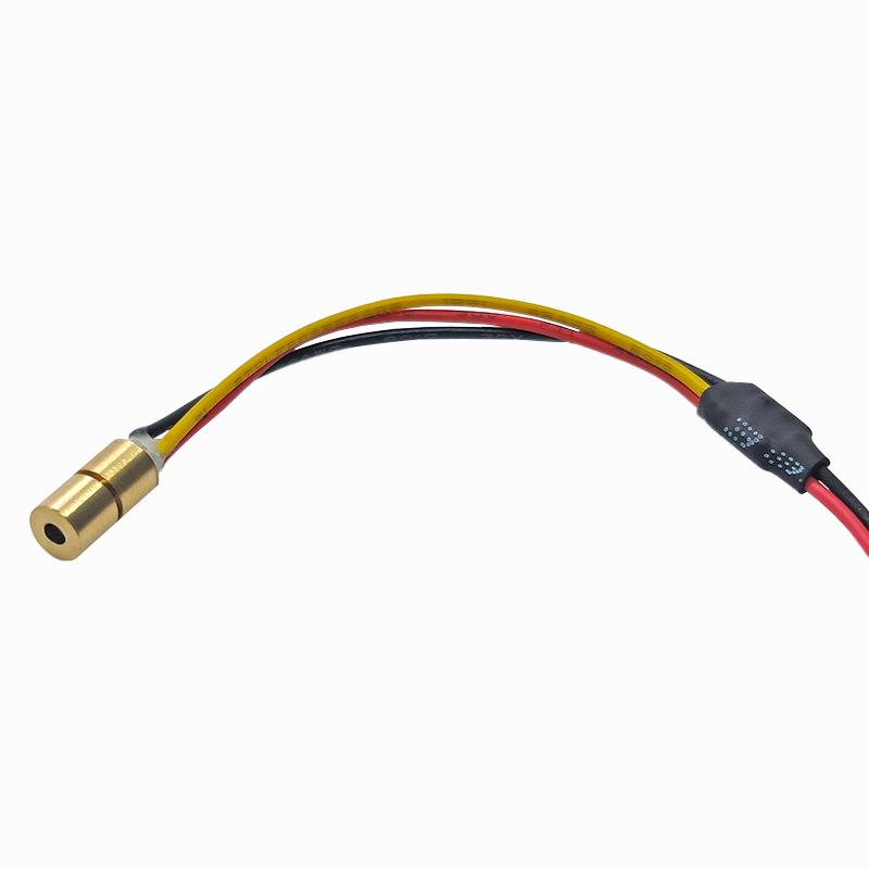 635nm 0.5mW 12V Laser Module, 4x8mm Dot Positioning Light Head