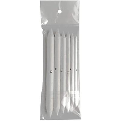 Eclet 6 Pcs Blending Stumps And Tortillions Paper Art Blenders For Student Artist Charcoal Sketch Drawing Tools(E)
