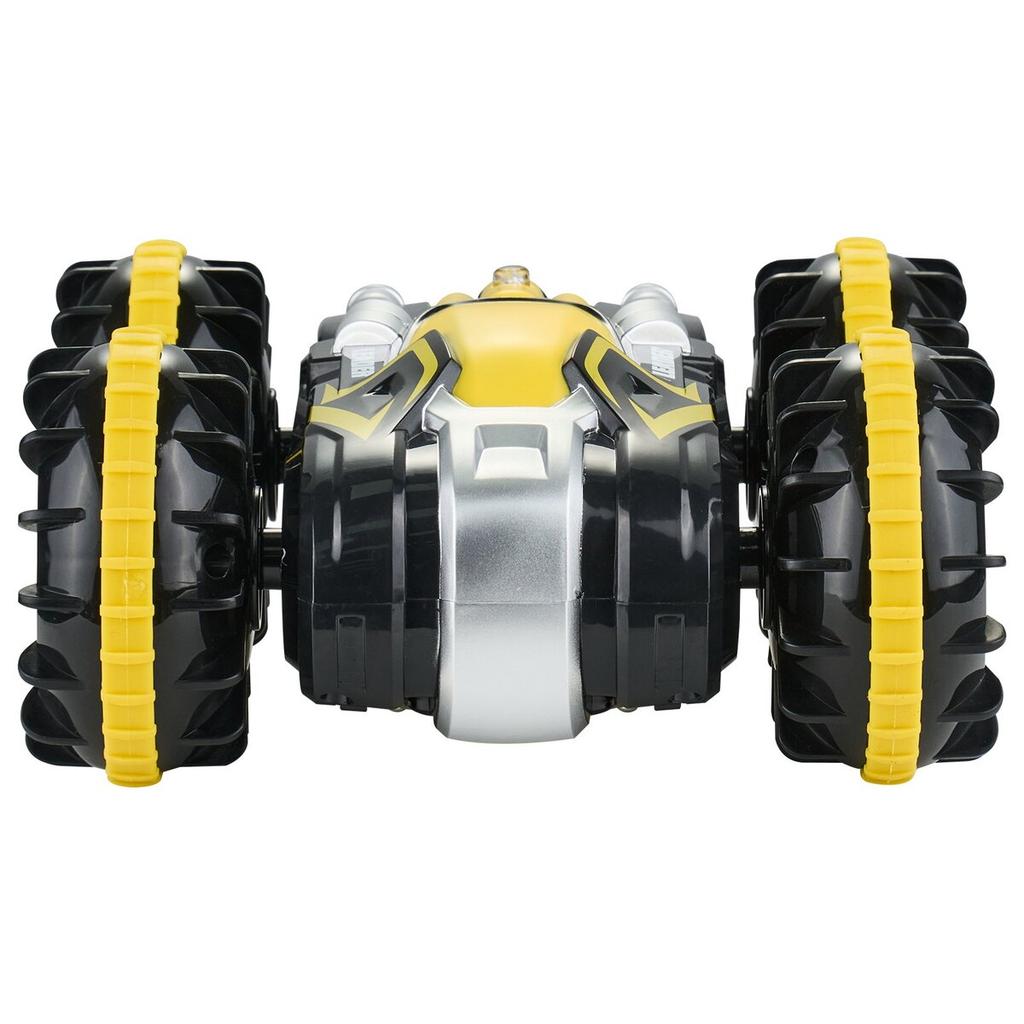Amphibious Remote Control Car Boat 2.4 GHz 4WD RC Boat Kids Adults Yellow