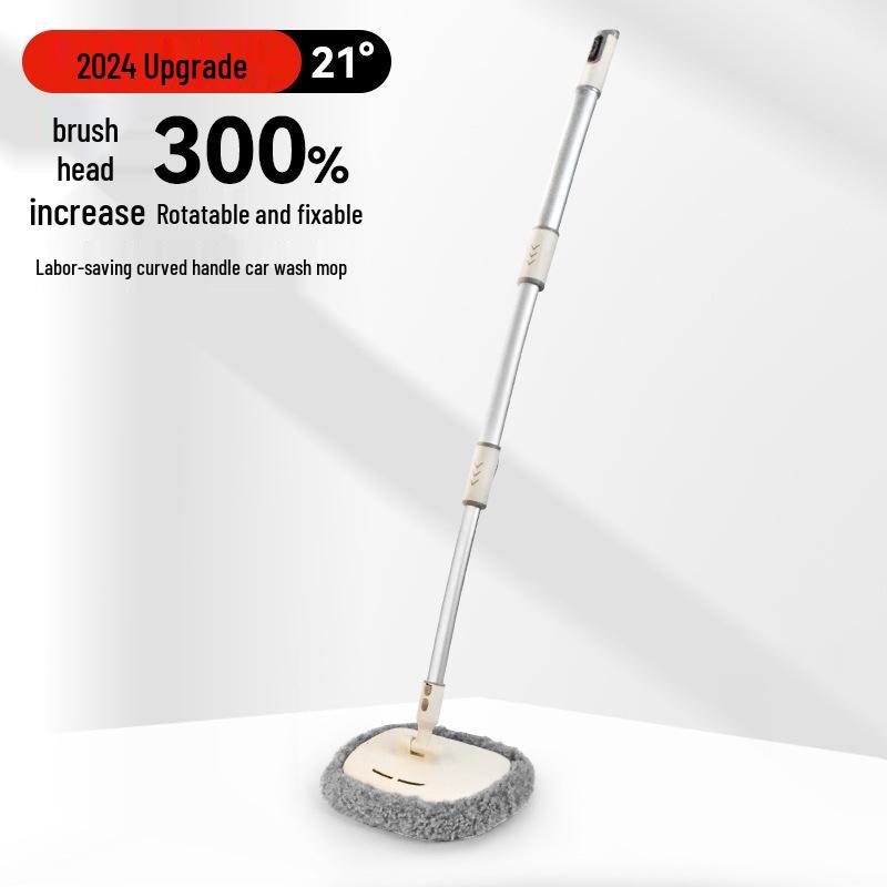 Telescopic Car Wash Brush | Soft Bristles, Bendable Rod, Paint-Safe, Dust Removal