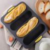 Molde Grande de Silicona para Hornear Restaurante Pan Comida Molde Grado Baguette Bandeja para Hornear Antiadherente Herramienta para Horno Accesorios de Repostería de Cocina