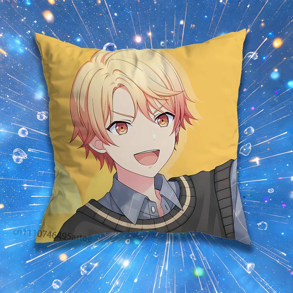 Tenma Tsukasa PProject SEKAI Pillow for Sofa Seat Chair DecorativeModern Home Decor Print Throw Cushion