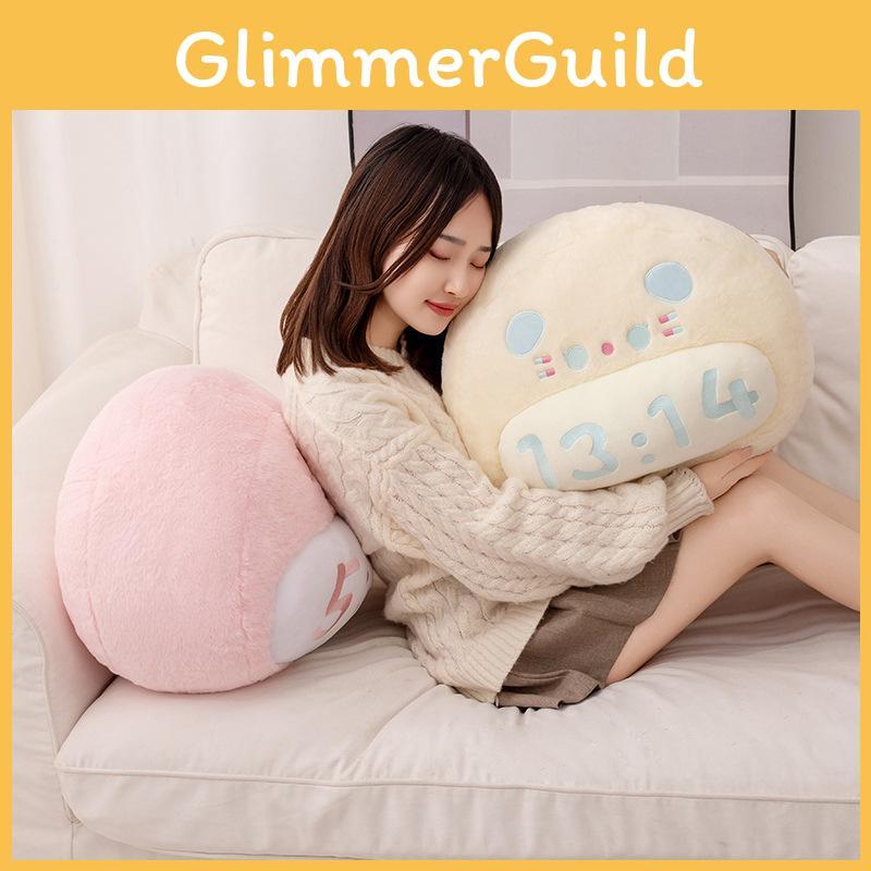 Adorable Cat Pig Plush Toy Short Soft Desk Buddy Gift Her Romantic Doll Present