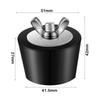 Rubber Swimming Pool Leak Proof Black Pool Plugs New Swimming Pool Fittings