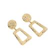 Trendy European & American Long Dangle Earrings: Chic, Versatile, and High-End Metallic Fashion for Women