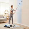 Paint Roller Set with Tray and Extension Pole Adjustable Wide Tool for
