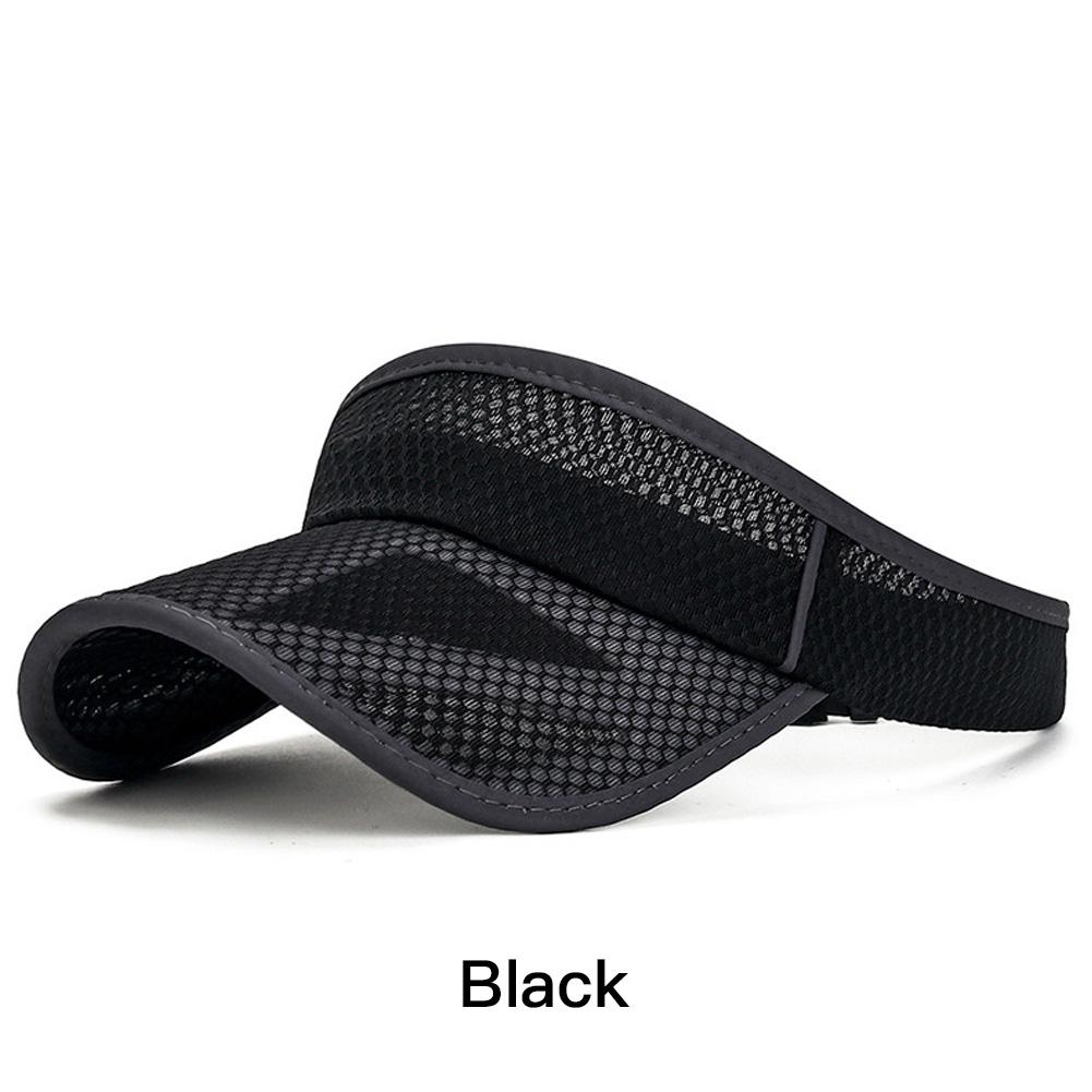 Verstellbare Atmungsaktive Anti-UV Leere Oberseite Sonnenschirm Unisex Kappe Für Outdoor-Sportarten Tennis Golf Laufen Strand Reisen Party