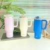 Tyeso Giant Insulated Straw Cup for Office, Home, and Car Use, Stainless Steel Large Capacity Insulated Cup