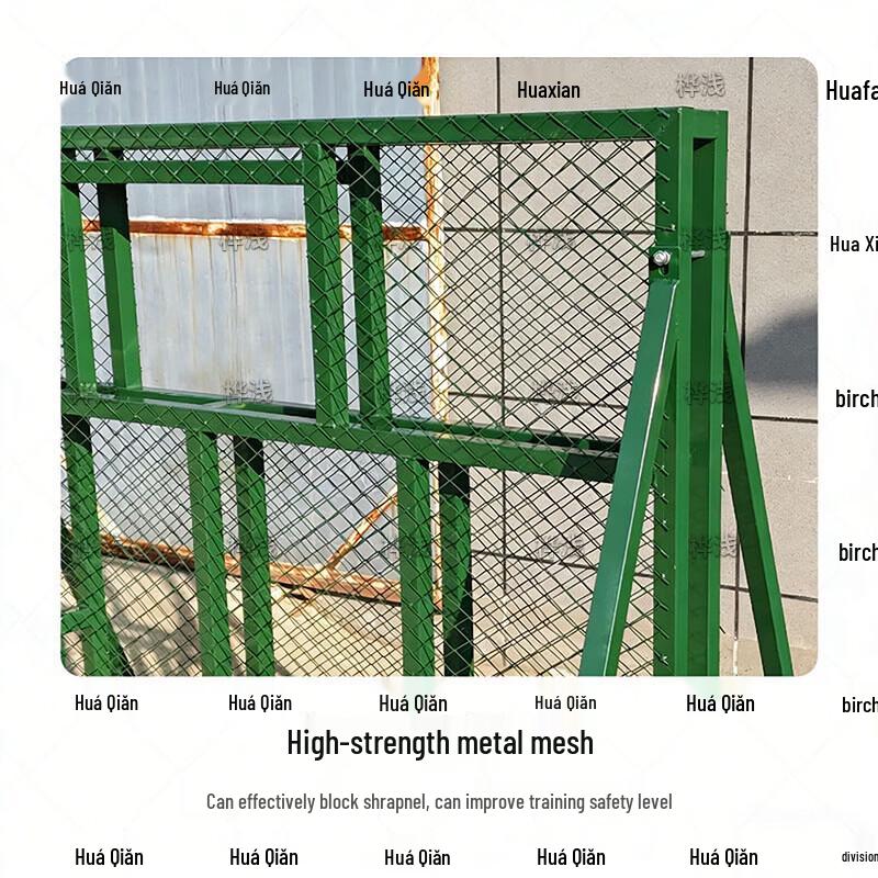 Outdoor Tactical Throwing Simulation Wall