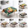 Food Theme Tablecloth Waterproof and Oil-proof Tablecloth Nordic Style Kitchen Tablecloth Modern Home Decoration