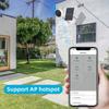 LS VISION Wifi Solar Camera Outdoor HD 2MP 1080P Wireless Security CCTV Waterproof Night Vision Two Way Audio Camera Monitor With Solar Panel
