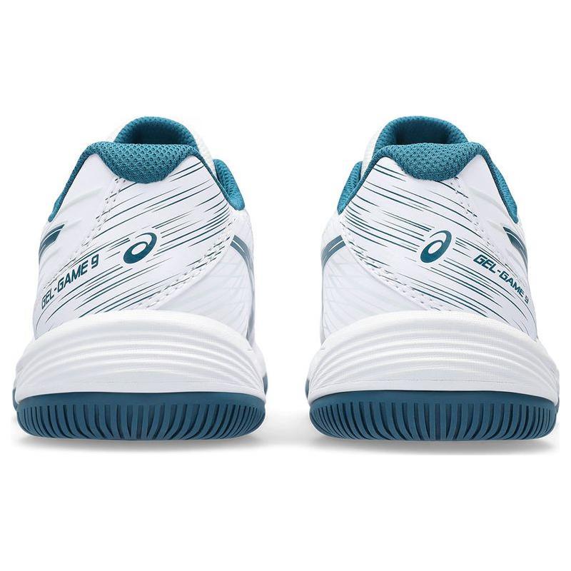 Asics Gel Game 9 GS Low Top Kids' Shoes White Blue Unisex 1044A052-102