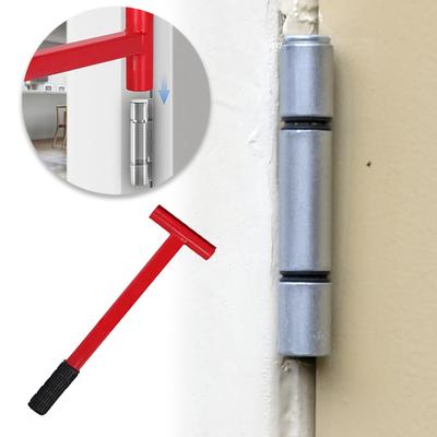 Door Hinge Adjustment Tool with Rubber Handle Hinge Knuckle Bender Door Hinge Adjuster Fit for .134 Gauge Commercial Door