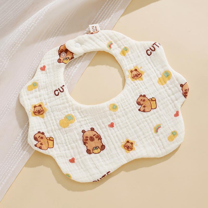 Baby Bibs Cotton Newborn Bibs Feeding Drool Bandana Saliva Towel Toddler Ruffle Floral Bib Baby Accessories