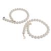 2Pcs Pearl Bead Bag Chain 60cm Workmanship Easily Install Detachable Bag Chain Accessories for