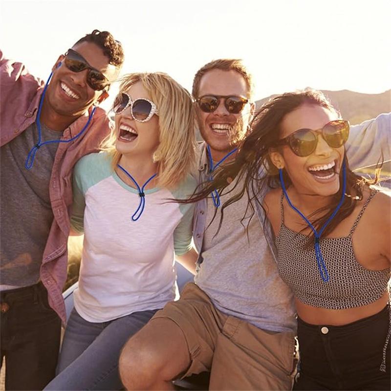 Solid Adjustable Eyewear Retainer , Sunglasses Holder Strap , Retainer For Reading Glasses And Myopia Glasses Cord