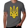 Tryzub (Yellow) TShirt Worker Basic Short Sleeve Tee