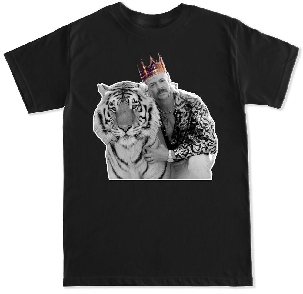 KING JOE EXOTIC TIGER SHOW ZOO ANIMALS OG LION FUNNY HUMOR MEME MENS T SHIRT Unisex T-Shirt L