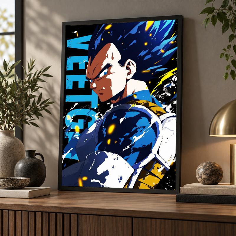 5D Diamond Painting Dragon Ball Vegeta DIY Full Drill Diamond Art Kit Home Decoration