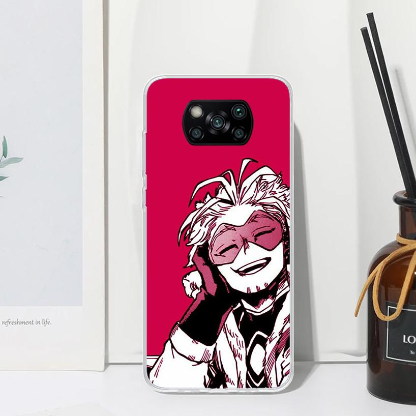 My Hero Hawks Phone Case For Xiaomi Poco X7 X6 X5 M7 M8 Pro F7 Ultra Redmi 15C 15 13C 13 12C 12 10 10C 10A Art Fundas Poco X7 X6