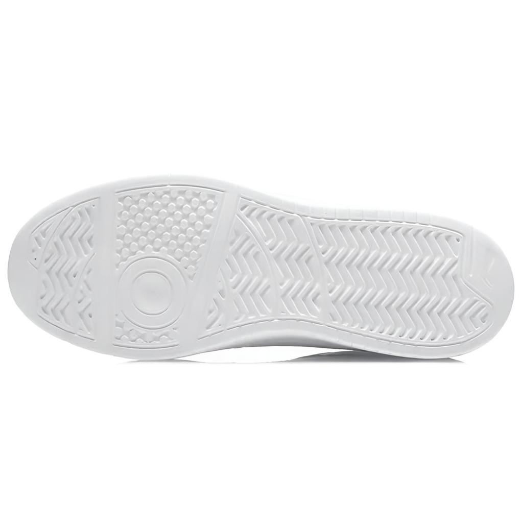 Li Ning Floating Boat Abrasion Resistant Lightweight Height Increasing Low Top Skateboard Shoes Women's Black White AGCS420-6(Team131- )