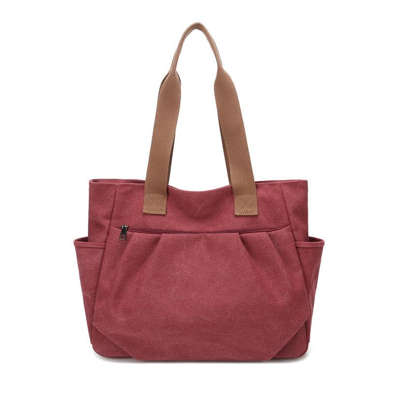 

Сумка большая вместительная одноплечевая простая и универсальная для занятий сумка для поездок фиолетовый