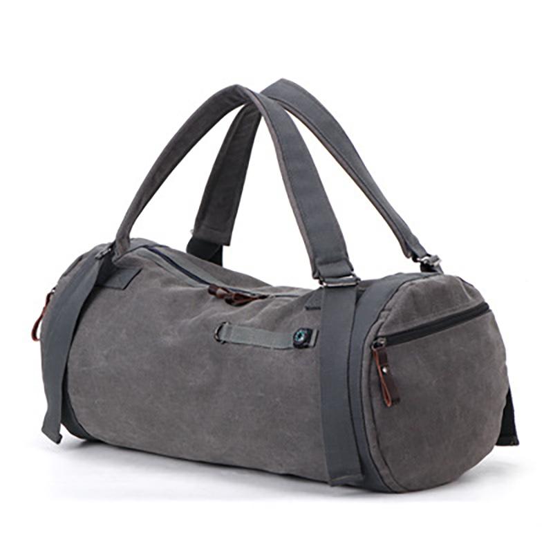 Modische Handtasche, Outdoor-Sportrucksack, großvolumige Canvas-Multifunktions-Reiseaufbewahrungstasche, Unisex-Beuteltasche